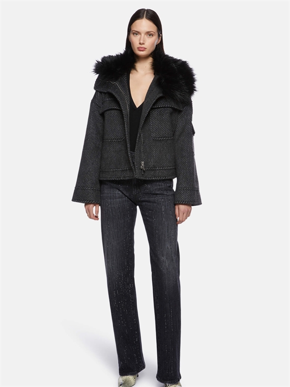 Dondup Giacca Jakke, Dark Grey 